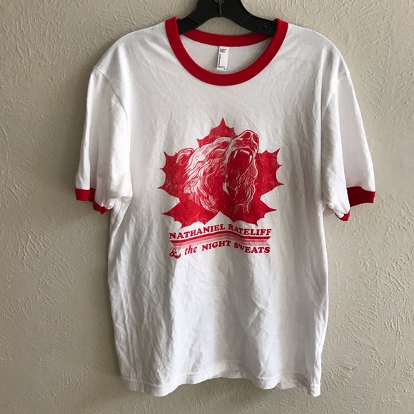 American Apparel Other - Nathaniel Rateliff and the Night Sweats band tee